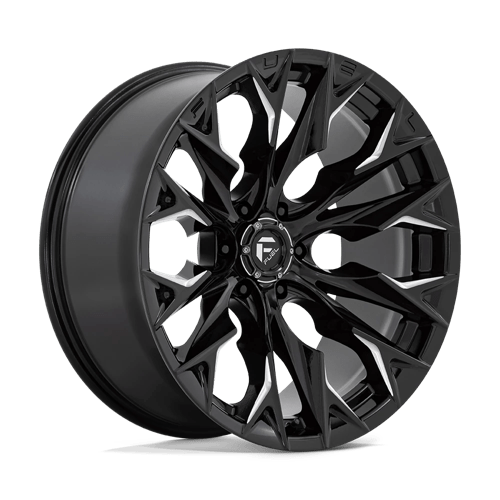 Fuel FLAME 1PC 22x10 ET-18 6x135 GLOSS BLACK MILLED