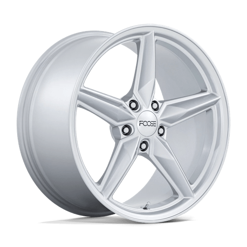 Foose CF8 1PC 19x9.5 ET45 5x120 GLOSS SILVER