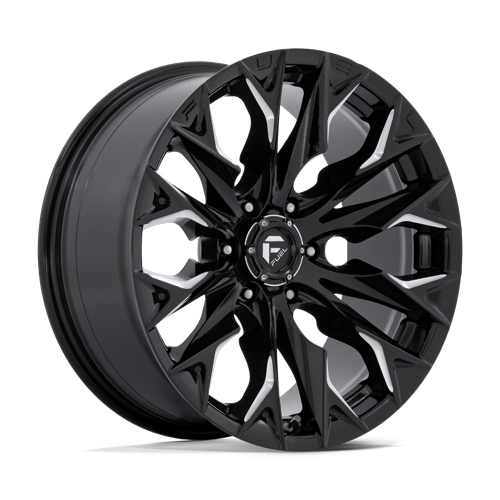Fuel FLAME 1PC 20x9 ET1 6x135 GLOSS BLACK MILLED