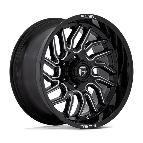 Fuel HURRICANE 1PC 20x10 ET-18 6x139.7 GLOSS BLACK MILLED