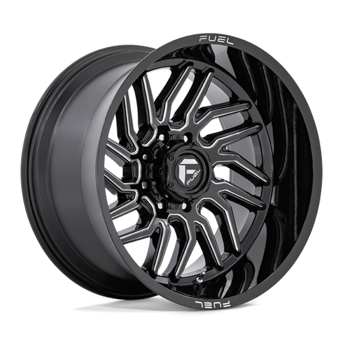 Fuel HURRICANE 1PC 20x9 ET1 5x127 GLOSS BLACK MILLED