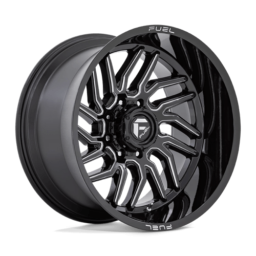 Fuel HURRICANE 1PC 20x9 ET20 5x127 GLOSS BLACK MILLED