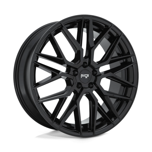 Niche GAMMA 1PC 22x9 ET38 5x120 GLOSS BLACK