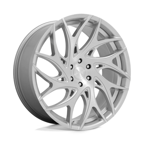 DUB G.O.A.T. 1PC 20x9 ET35 5x120 SILVER BRUSHED FACE