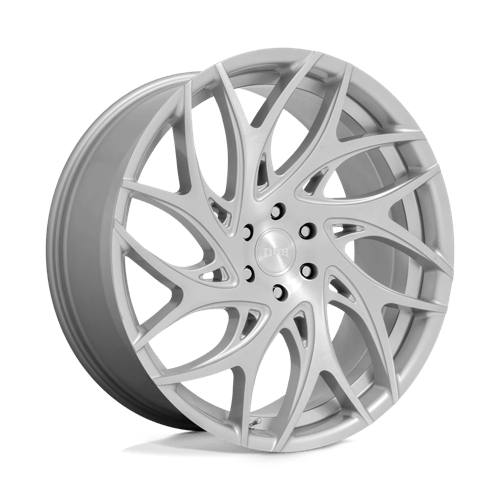 DUB G.O.A.T. 1PC 26x10 ET10 5x127 SILVER BRUSHED FACE