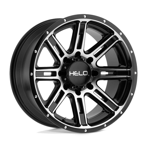 Helo HE900 17x9 ET-12 6x139.7 GLOSS BLACK MACHINED