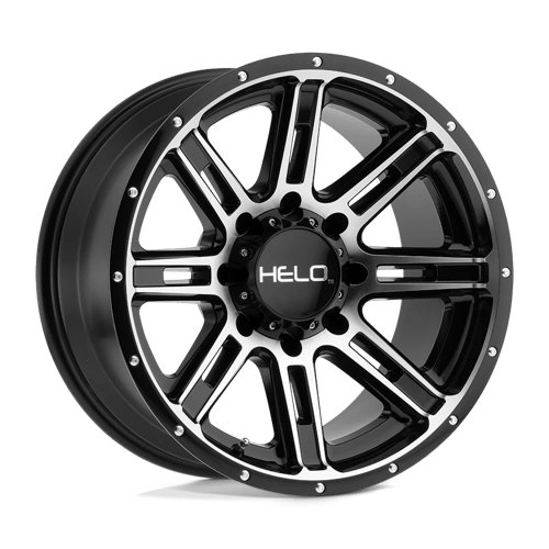 Helo HE900 20x9 ET18 5x139.7 GLOSS BLACK MACHINED