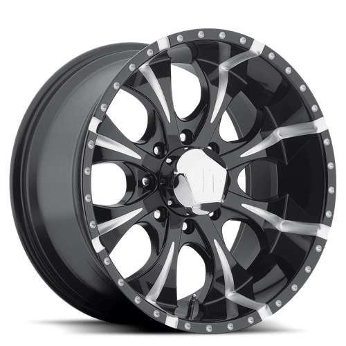 Helo MAXX 17x9 ET-12 6x139.7 GLOSS BLACK MILLED