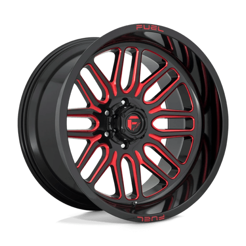 Fuel IGNITE 1PC 22x12 ET-43 6x135 GLOSS BLACK RED TINTED CLEAR