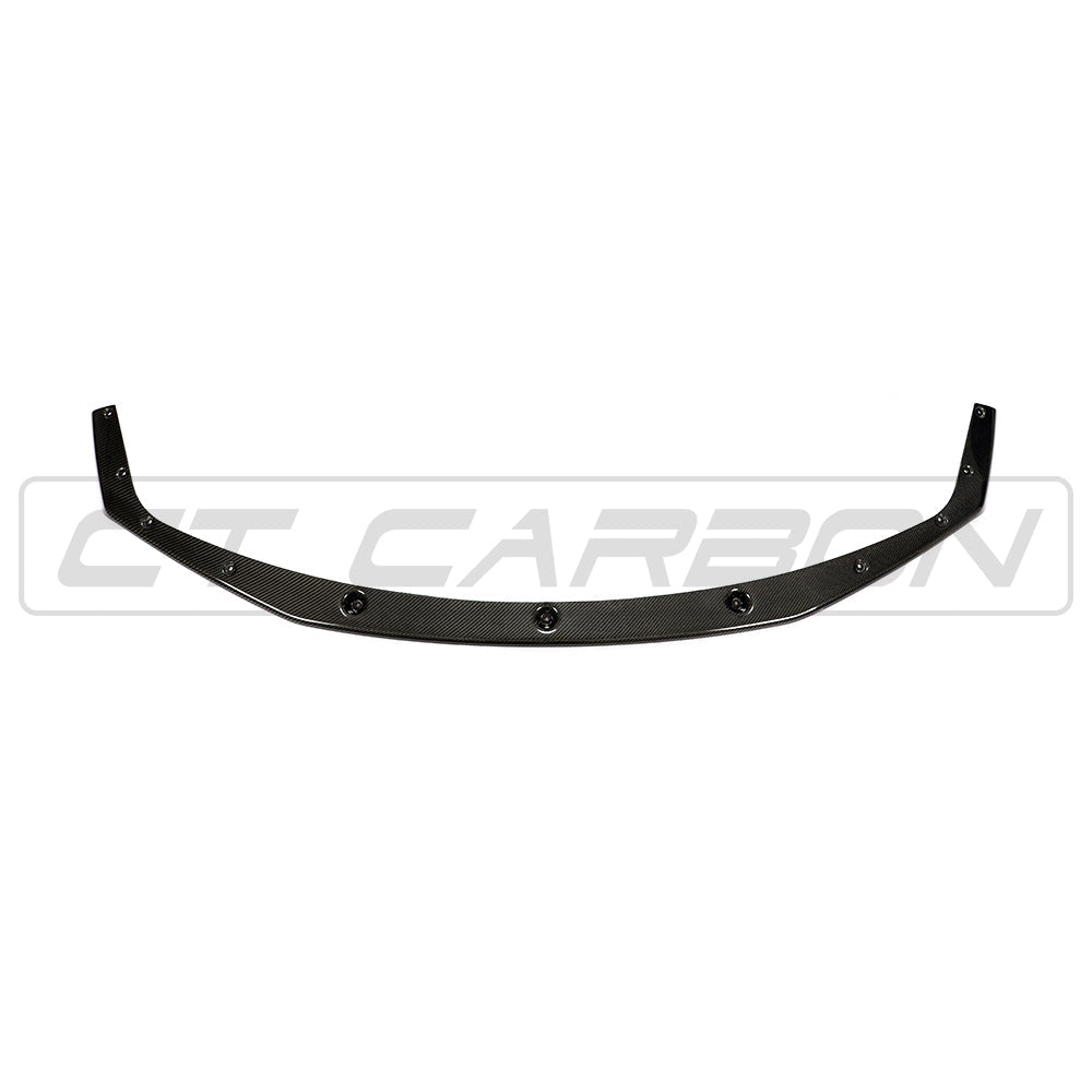 BMW M2C F87 CARBON FIBRE SPLITTER - MP STYLE - CT Carbon