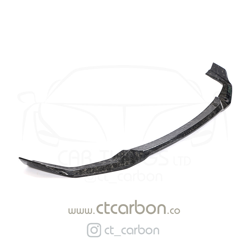 BMW M2C F87 FORGED CARBON FIBRE SPLITTER - CS STYLE - CT Carbon