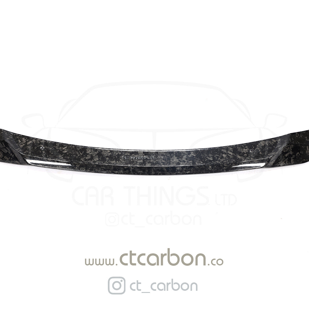 BMW M2C F87 FORGED CARBON FIBRE SPLITTER - CS STYLE - CT Carbon