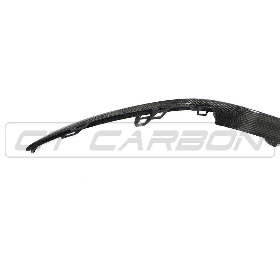 PORSCHE MACAN 14-17 CARBON FIBRE FULL FRONT BUMPER TRIM