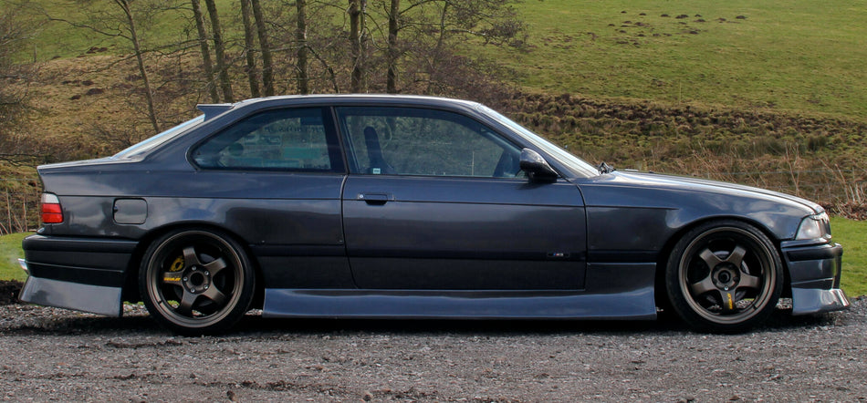 HM Sports BMW E36 V1 Coupe/Convertible Side Skirt