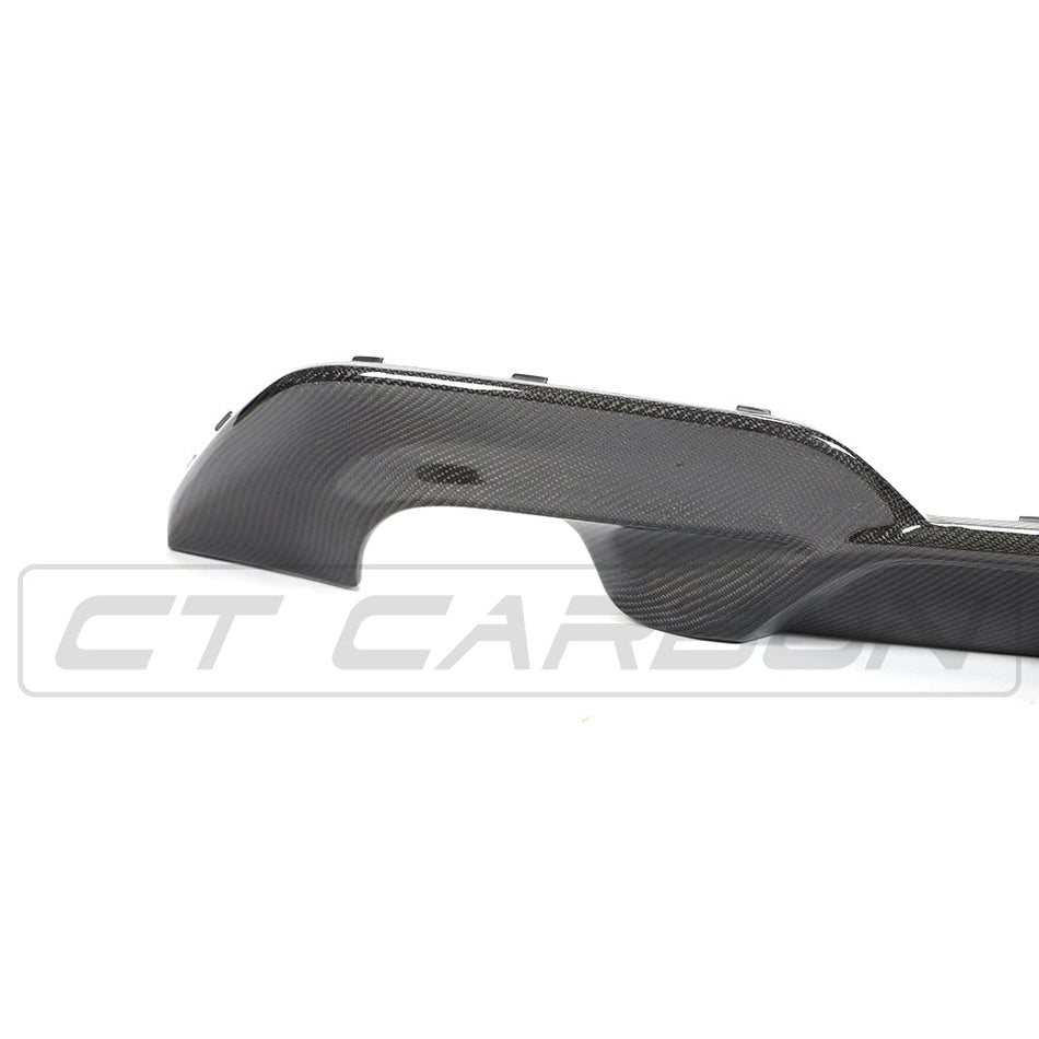 BMW 3 SERIES G20 CARBON FIBRE DIFFUSER (Round TIps) - MP STYLE