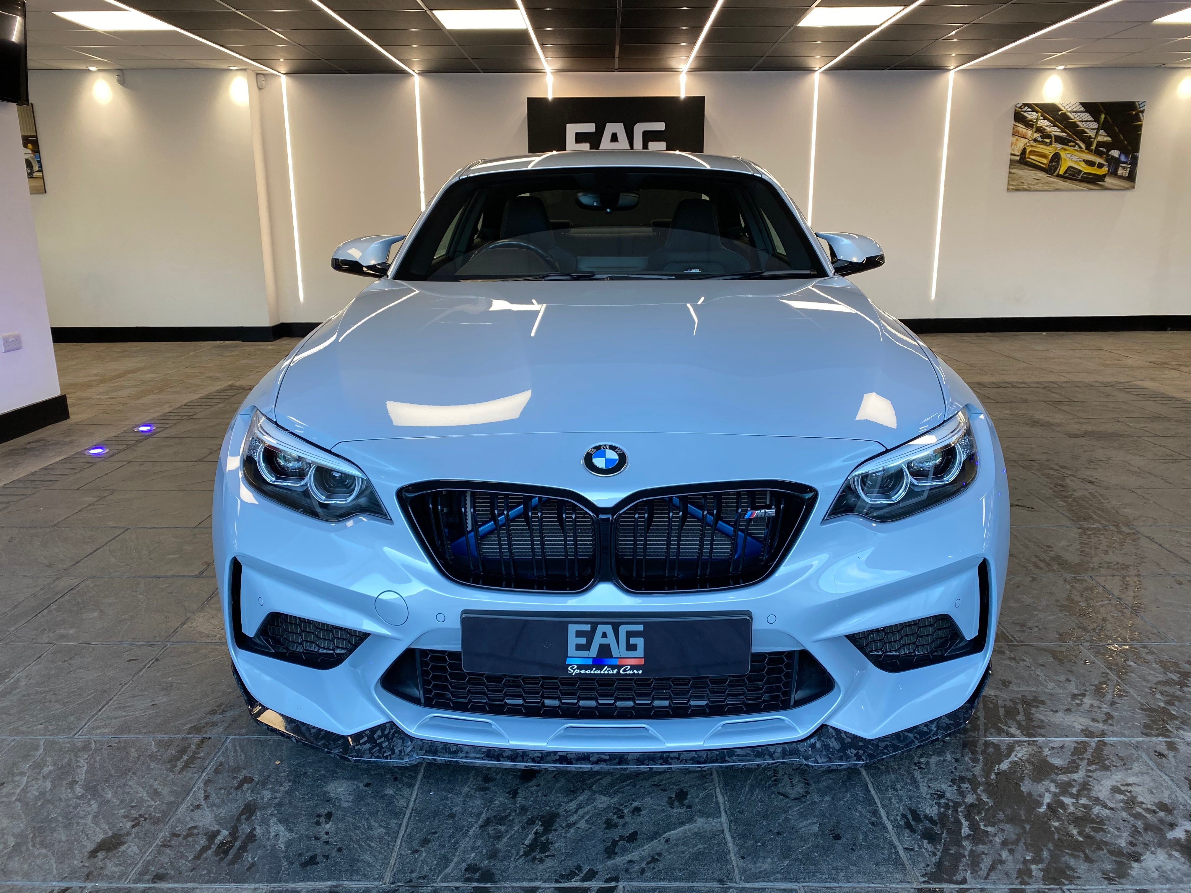 BMW M2C F87 FORGED CARBON FIBRE SPLITTER - CS STYLE - CT Carbon