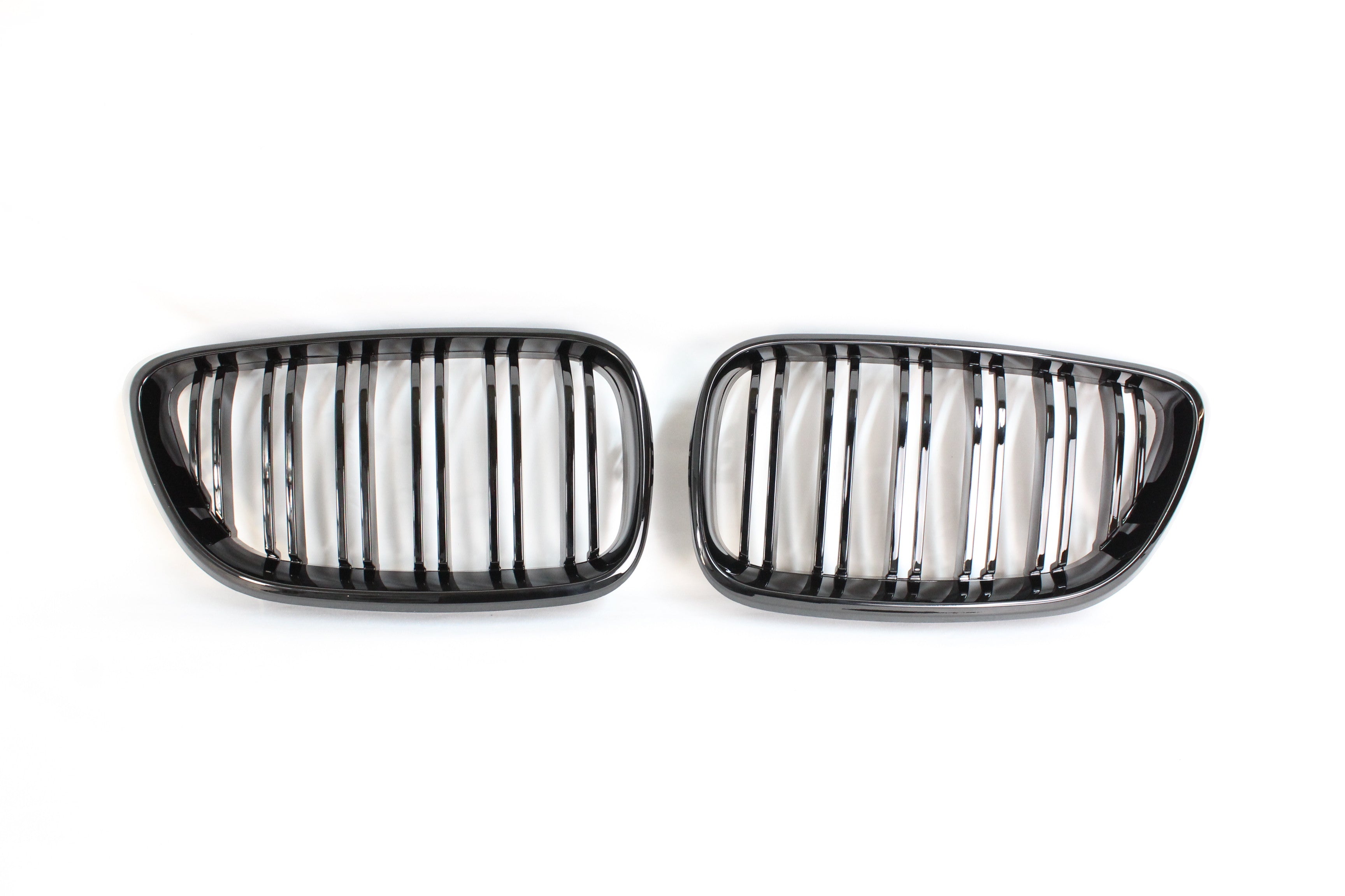 BMW M2 F87 & F22 2 SERIES DOUBLE SLAT BLACK GRILLS - BLAK BY CT CARBON - CT Carbon