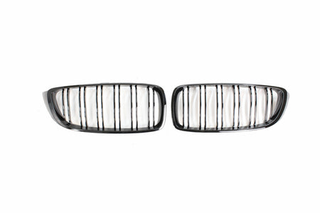 BMW M3 F80 DOUBLE SLAT BLACK GRILL - BLAK BY CT CARBON - CT Carbon