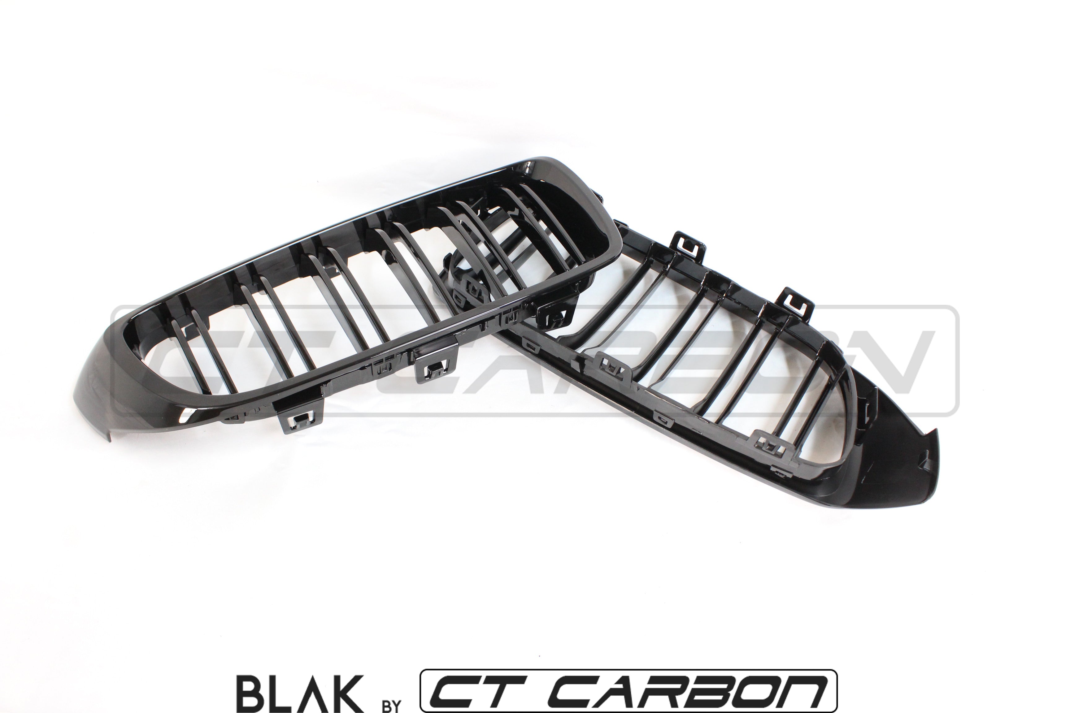 BMW M3 F80 DOUBLE SLAT BLACK GRILL - BLAK BY CT CARBON - CT Carbon