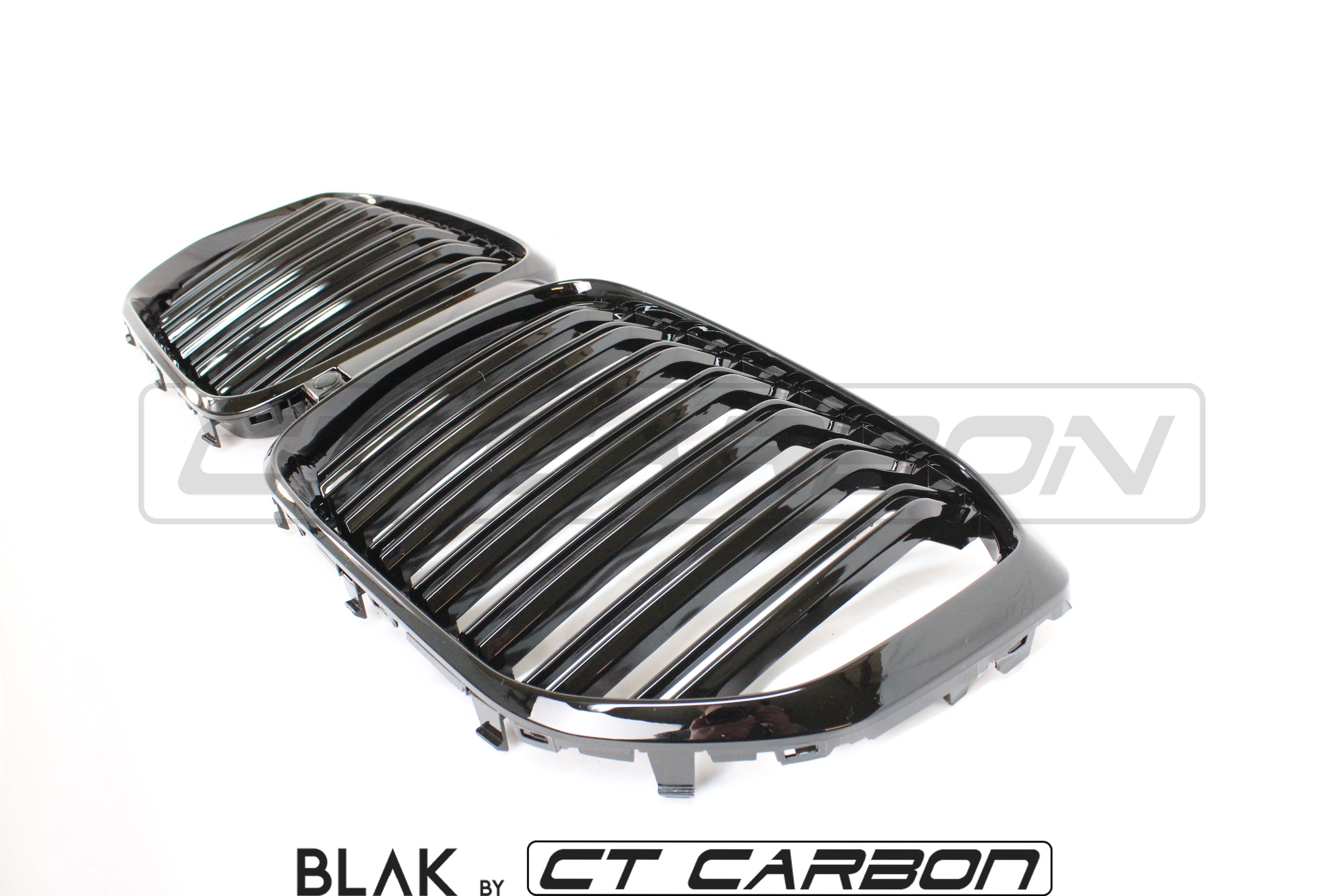 BMW X5 G05 DOUBLE SLAT BLACK GRILLES - BLAK BY CT CARBON - CT Carbon