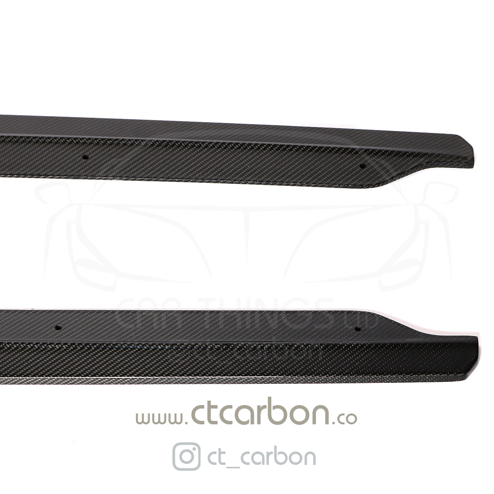 AUDI R8 V10 GEN 2 CARBON FIBRE SIDE SKIRTS - CT CARBON - CT Carbon