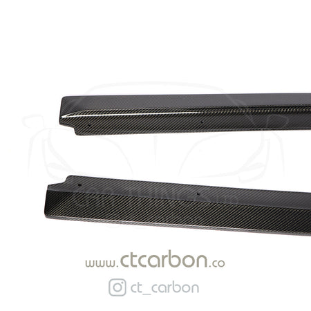 AUDI R8 V10 GEN 2 CARBON FIBRE SIDE SKIRTS - CT CARBON - CT Carbon