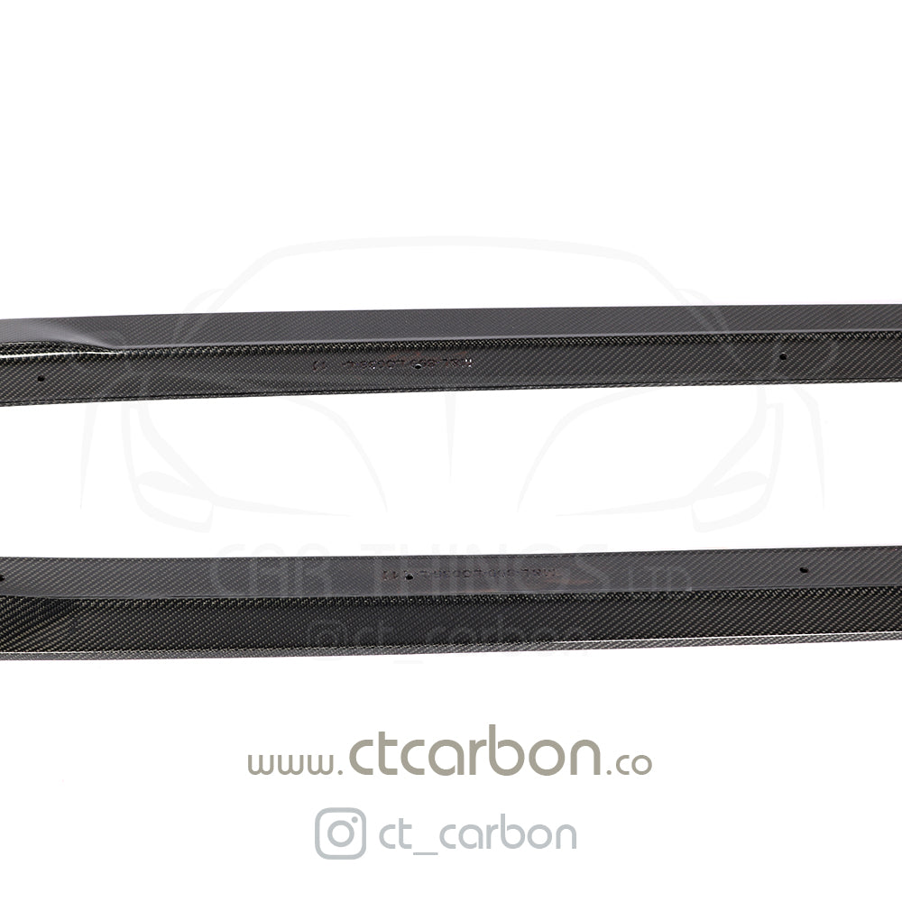 AUDI R8 V10 GEN 2 CARBON FIBRE SIDE SKIRTS - CT CARBON - CT Carbon