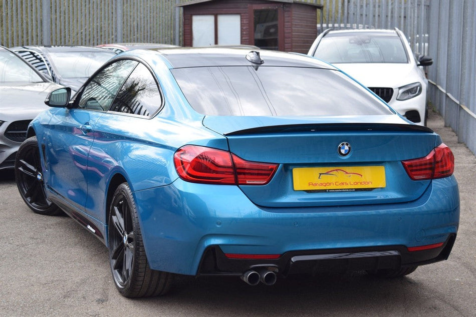 BMW 4 SERIES GRANCOUPE F36 MATTE BLACK SPOILER - MP STYLE