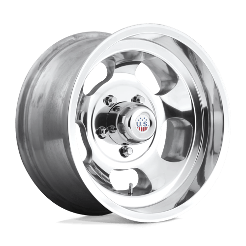 US Mags INDY 1PC 15x8 ET0 5x101.6 HIGH LUSTER POLISHED