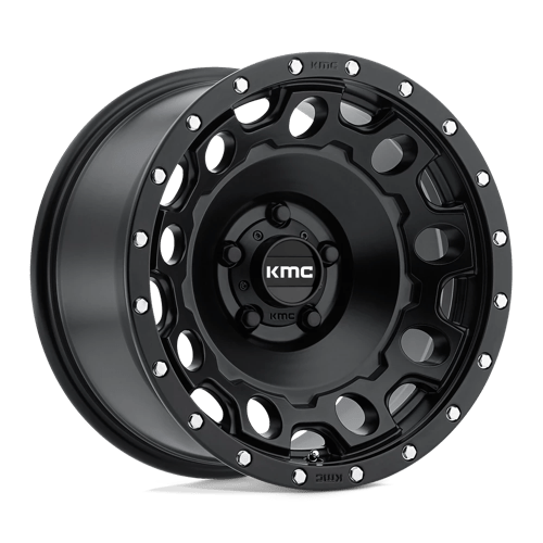 KMC HOLESHOT 17x8.5 ET34 5x120 SATIN BLACK