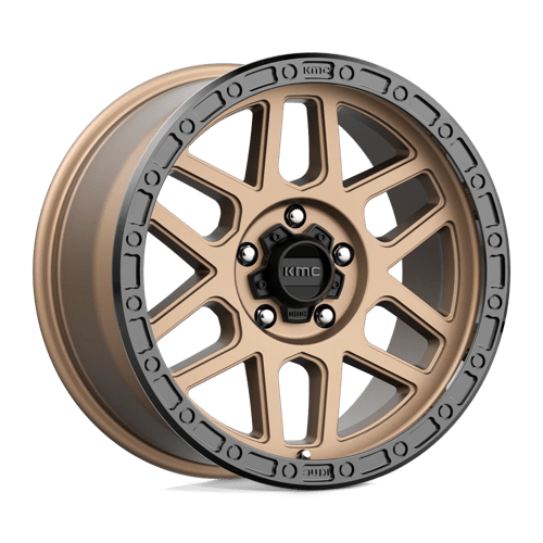 KMC MESA 18x9 ET18 5x127 MATTE BRONZE W/ BLACK LIP