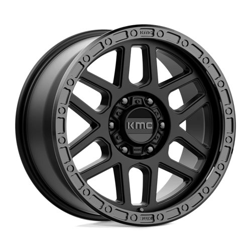 KMC MESA 18x9 ET18 6x135 SATIN BLACK W/ GLOSS BLACK LIP