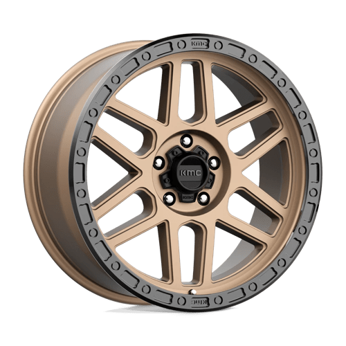 KMC MESA 17x9 ET18 5x127 MATTE BRONZE W/ BLACK LIP