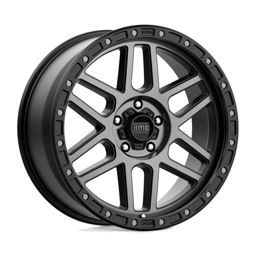 KMC MESA 20x9 ET18 5x127 SATIN BLACK W/ GRAY TINT