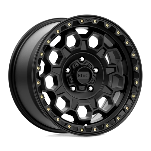 KMC TREK 17x9 ET18 5x127 SATIN BLACK