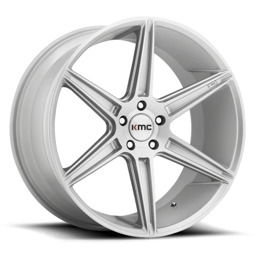 KMC PRISM 22x10.5 ET40 5x120 BRUSHED SILVER