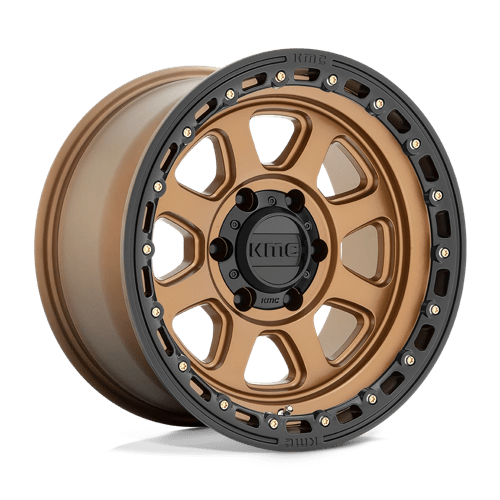 KMC CHASE 20x9 ET18 5x127 MATTE BRONZE W/ BLACK LIP