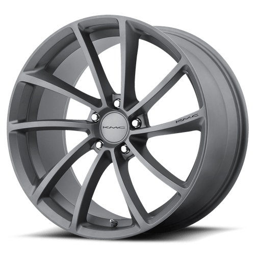 KMC SPIN 18x8 ET35 5x114.3 GUN METAL