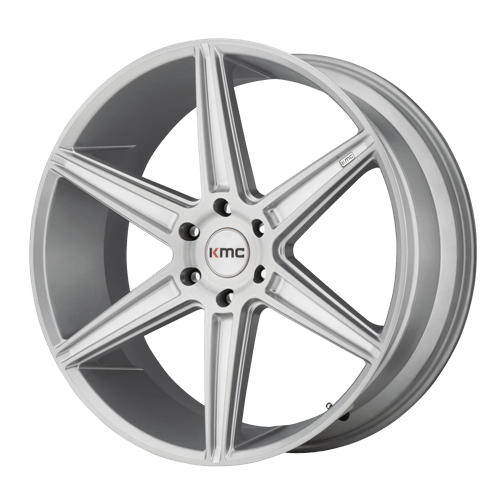 KMC PRISM TRUCK 20x9 ET30 6x139.7 BRUSHED SILVER