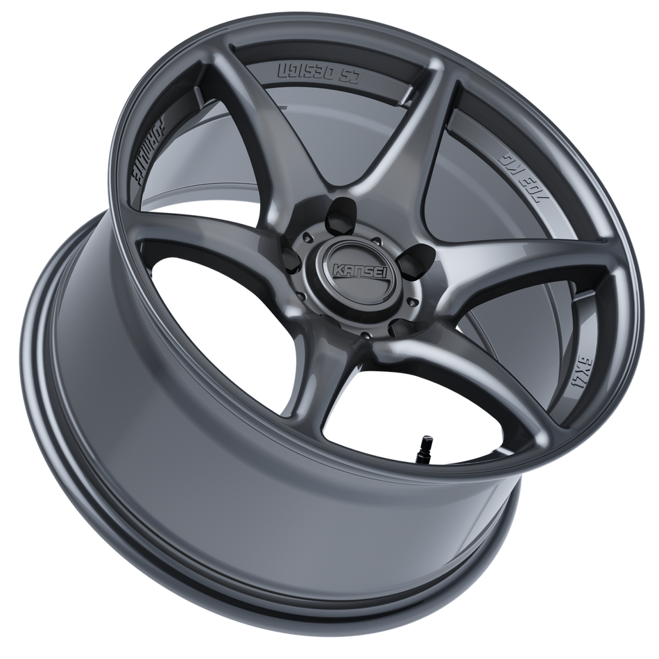 Kansei Tandem 17x9 ET22 5x120 Gunmetal