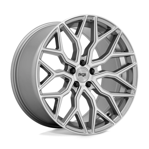 Niche MAZZANTI 1PC 20x10.5 ET35 5x120 ANTHRACITE BRUSHED TINT CLEAR