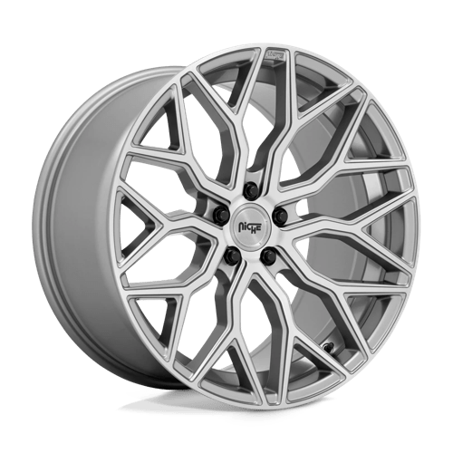 Niche MAZZANTI 1PC 20x9 ET35 5x114.3 ANTHRACITE BRUSHED TINT CLEAR