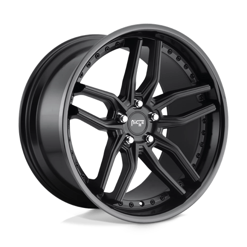 Niche METHOS 1PC 20x10.5 ET40 5x114.3 GLOSS BLACK MATTE BLACK