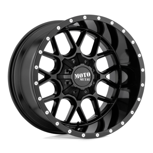 Moto Metal SIEGE 20x9 ET18 6x135, 6x139.7 GLOSS BLACK