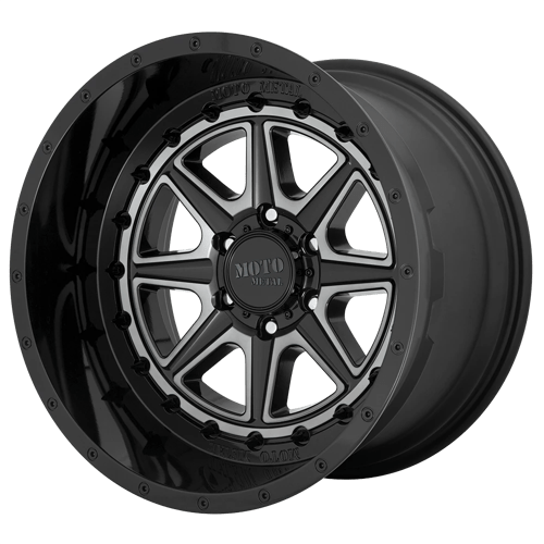 Moto Metal PHANTOM 20x10 ET-18 6x139.7 GLOSS BLACK W/ GRAY TINT