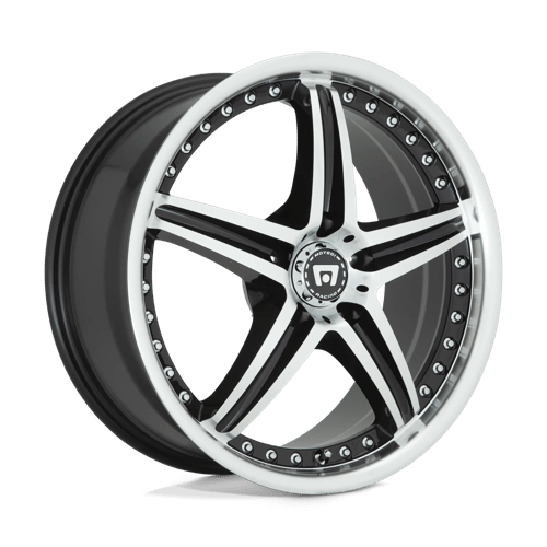 Motegi D5S 18x8 ET42 5x120 GLOSS BLACK MACHINED
