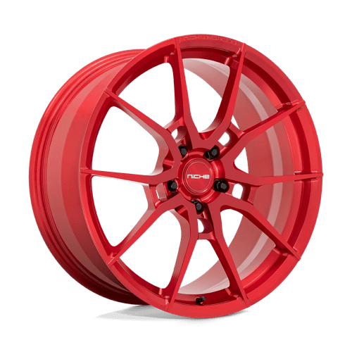 Niche KANAN Mono 20x11.5 ET52 5x120 BRUSHED CANDY RED