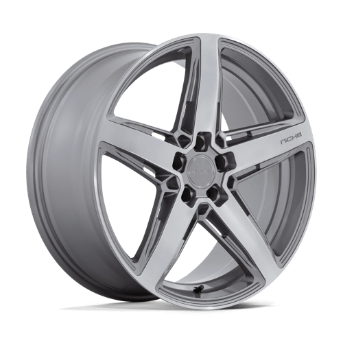 Niche TERAMO 1PC 20x9.5 ET25 5x114.3 ANTHRACITE BRUSHED FACE TINT CLEAR