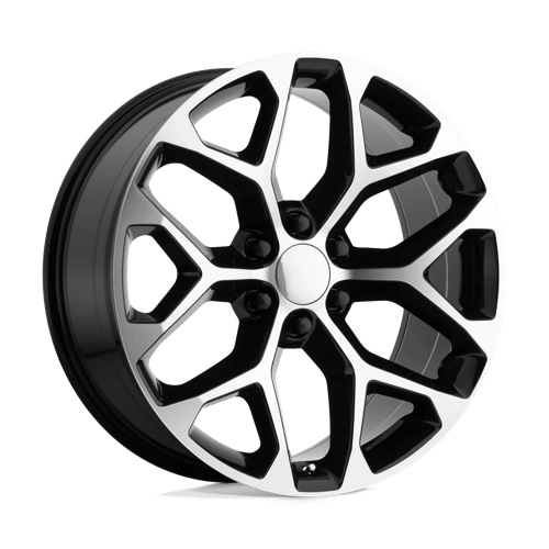 Performance Replicas PR176 22x9 ET24 6x139.7 GLOSS BLACK MACHINED