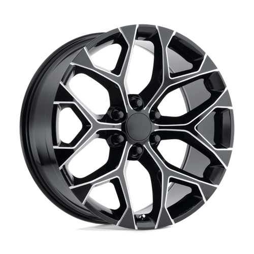 Performance Replicas PR176 22x9 ET24 6x139.7 GLOSS BLACK MILLED